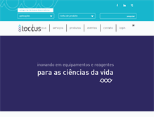 Tablet Screenshot of loccus.com.br